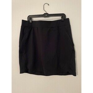Columbia Skort Womens XL Black Omni-Shield Built-In Shorts Hiking Activewear
